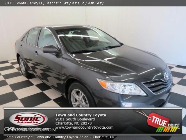 2010 Toyota Camry LE in Magnetic Gray Metallic