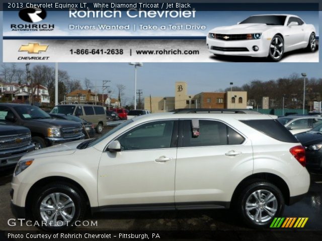 2013 Chevrolet Equinox LT in White Diamond Tricoat