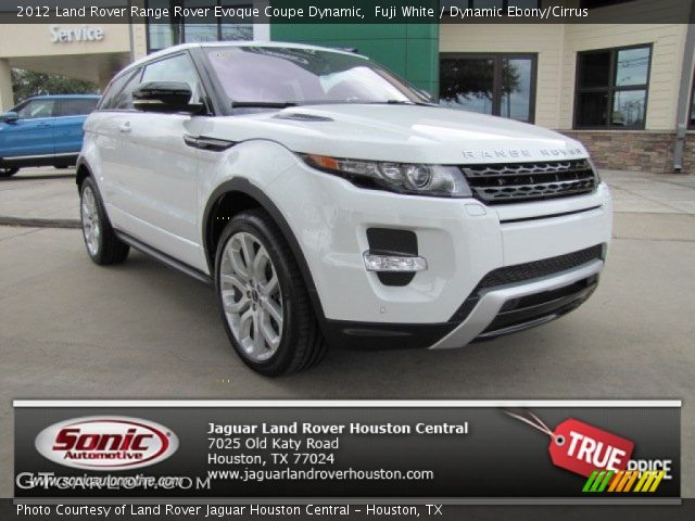 2012 Land Rover Range Rover Evoque Coupe Dynamic in Fuji White