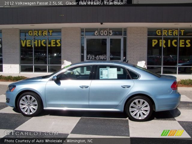 2012 Volkswagen Passat 2.5L SE in Glacier Blue Metallic