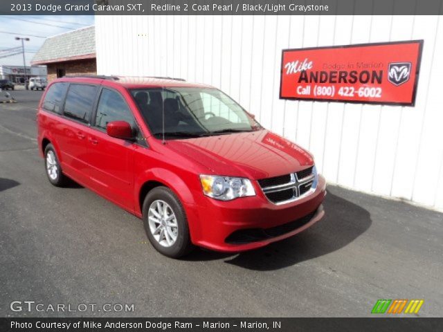 2013 Dodge Grand Caravan SXT in Redline 2 Coat Pearl