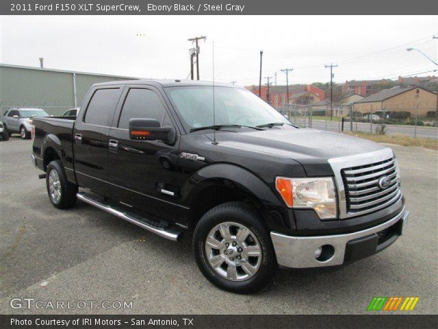 2011 Ford F150 XLT SuperCrew in Ebony Black