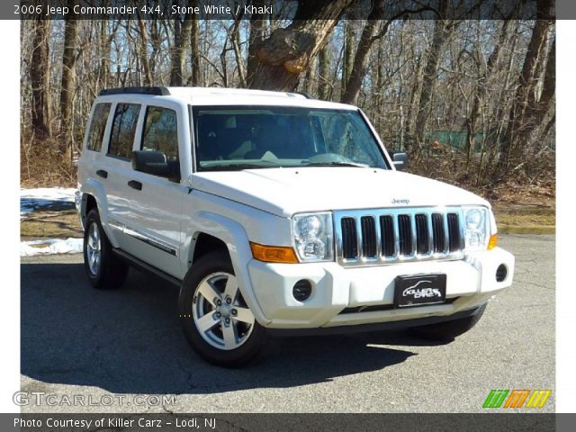 2006 Jeep Commander 4x4 in Stone White