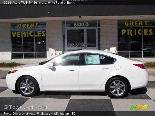 2012 Acura TL 3.5 in Bellanova White Pearl