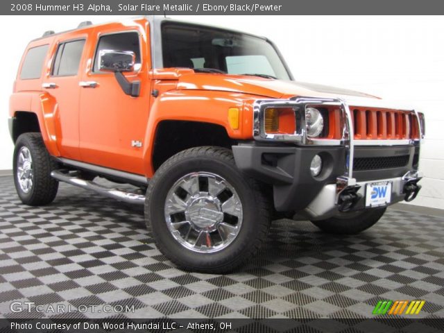 2008 Hummer H3 Alpha in Solar Flare Metallic