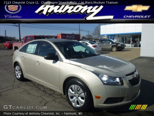 2013 Chevrolet Cruze LS in Champagne Silver Metallic