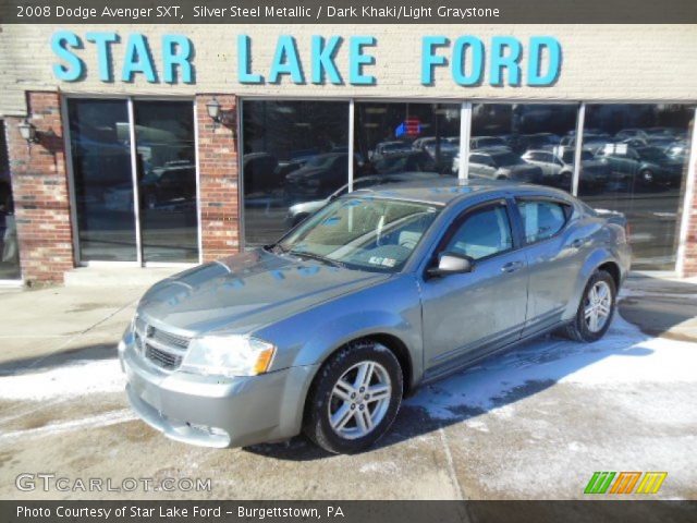2008 Dodge Avenger SXT in Silver Steel Metallic