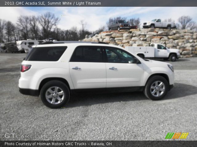 2013 GMC Acadia SLE in Summit White