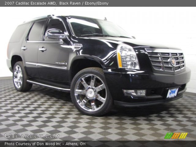 2007 Cadillac Escalade AWD in Black Raven