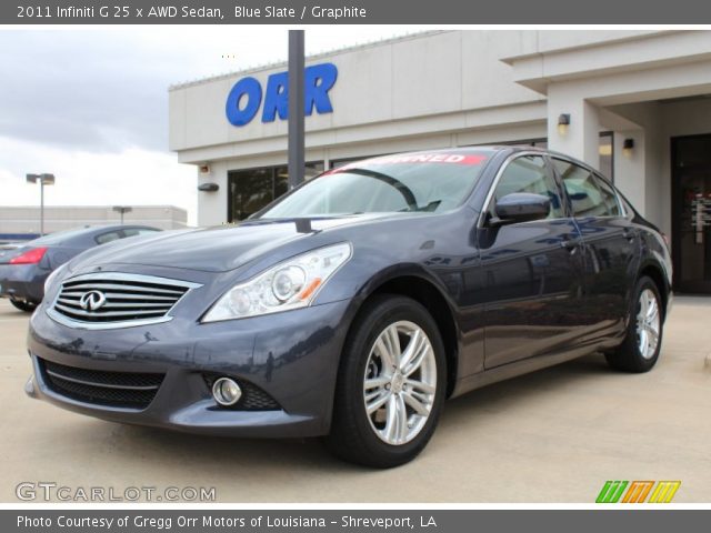 2011 Infiniti G 25 x AWD Sedan in Blue Slate