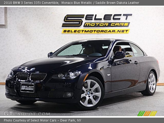 2010 BMW 3 Series 335i Convertible in Monaco Blue Metallic