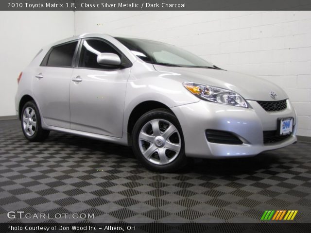 2010 Toyota Matrix 1.8 in Classic Silver Metallic