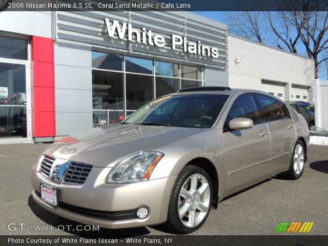 2006 Nissan Maxima 3.5 SE in Coral Sand Metallic