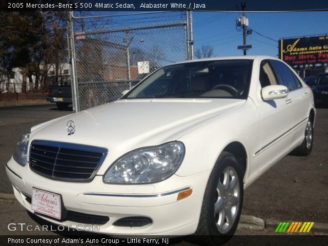 2005 Mercedes-Benz S 500 4Matic Sedan in Alabaster White
