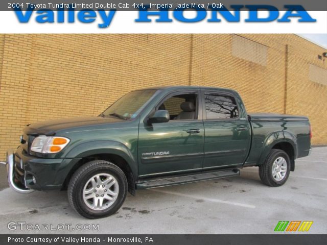 2004 Toyota Tundra Limited Double Cab 4x4 in Imperial Jade Mica