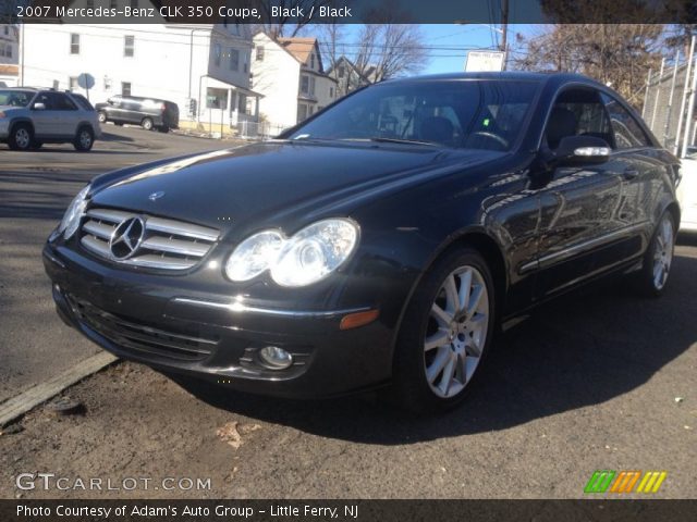 2007 Mercedes-Benz CLK 350 Coupe in Black