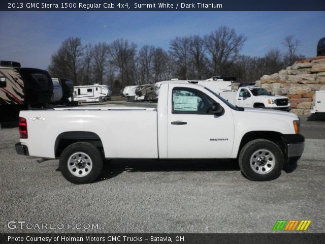 2013 GMC Sierra 1500 Regular Cab 4x4 in Summit White