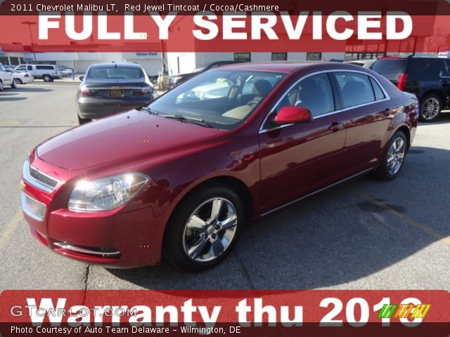 2011 Chevrolet Malibu LT in Red Jewel Tintcoat