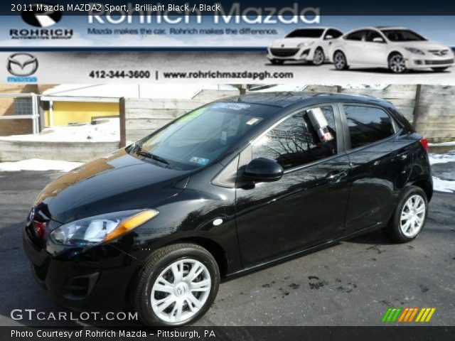 2011 Mazda MAZDA2 Sport in Brilliant Black