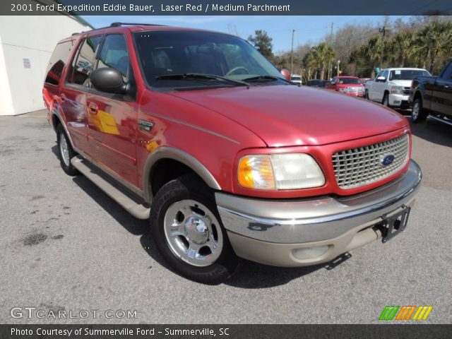 2001 Ford Expedition Eddie Bauer in Laser Red