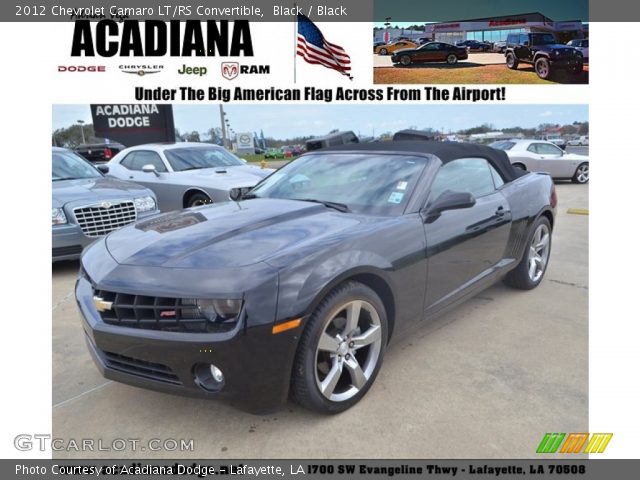 2012 Chevrolet Camaro LT/RS Convertible in Black