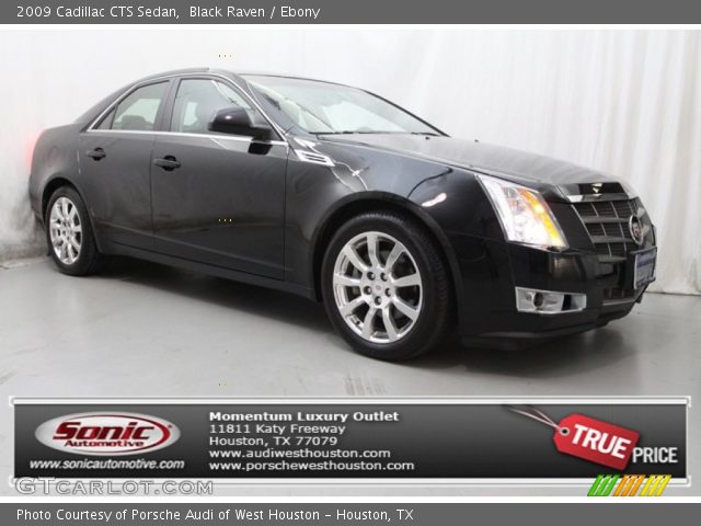 2009 Cadillac CTS Sedan in Black Raven