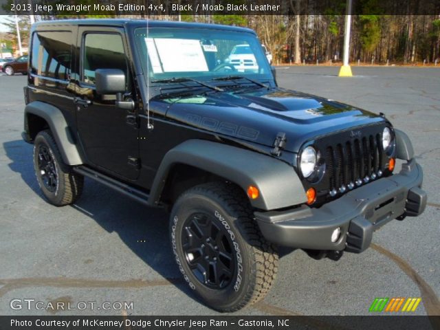 2013 Jeep Wrangler Moab Edition 4x4 in Black