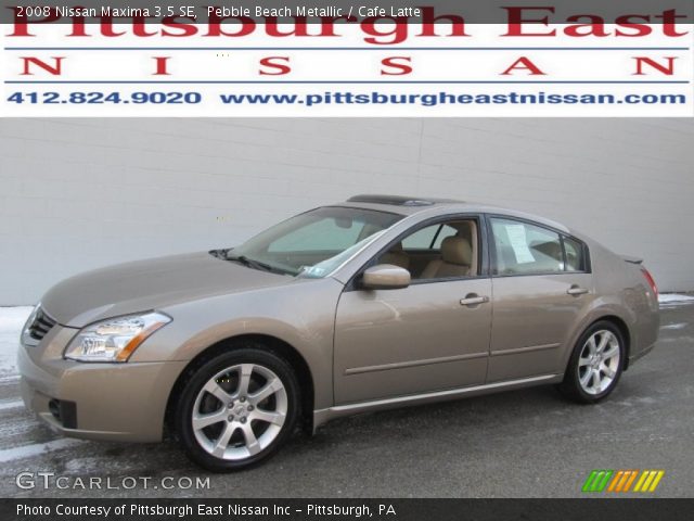 2008 Nissan Maxima 3.5 SE in Pebble Beach Metallic