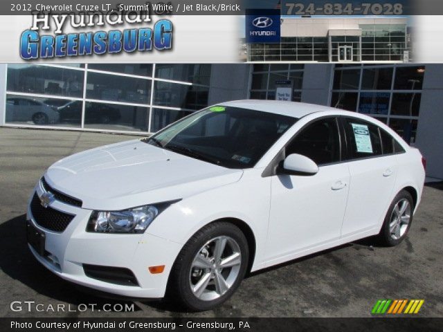 2012 Chevrolet Cruze LT in Summit White