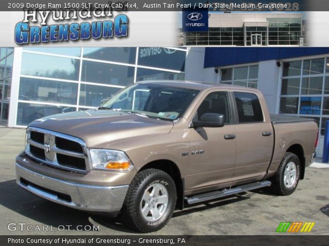 2009 Dodge Ram 1500 SLT Crew Cab 4x4 in Austin Tan Pearl
