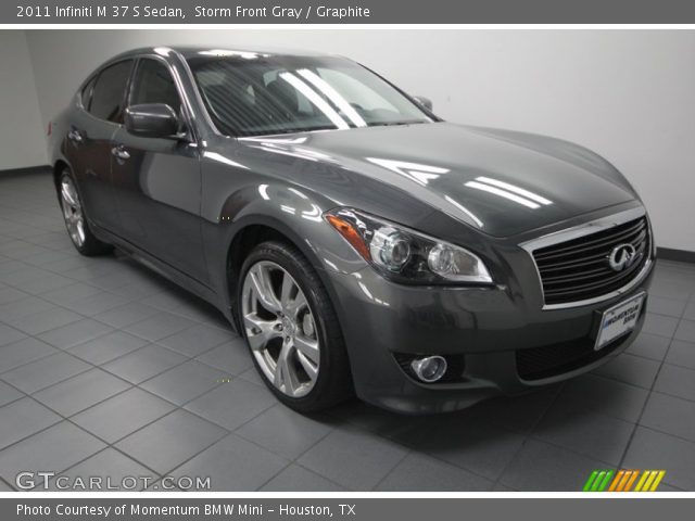 2011 Infiniti M 37 S Sedan in Storm Front Gray