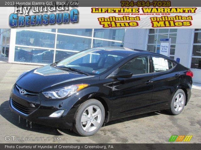 2013 Hyundai Elantra GLS in Black