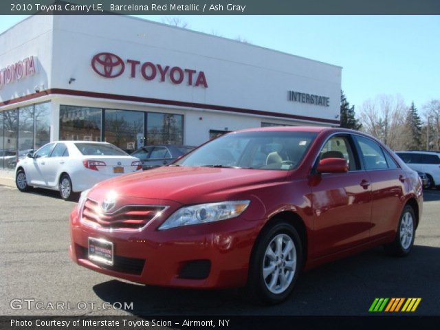 2010 Toyota Camry LE in Barcelona Red Metallic