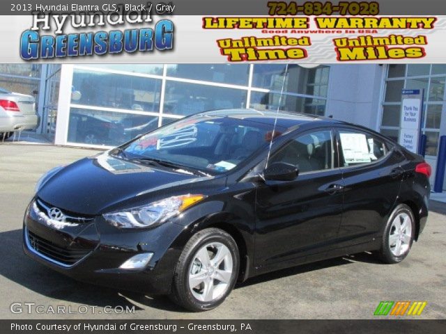 2013 Hyundai Elantra GLS in Black