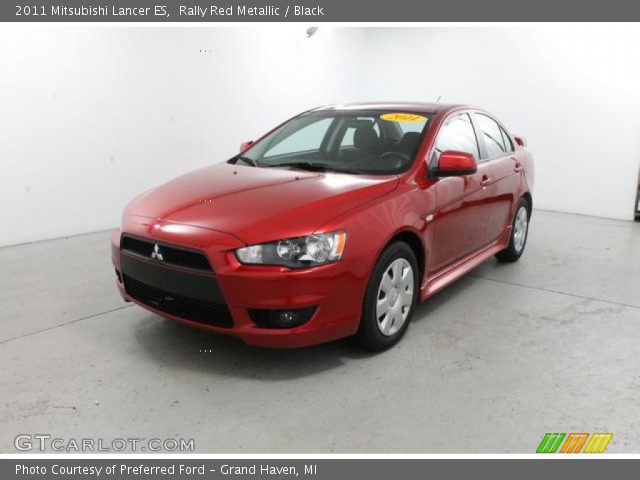 2011 Mitsubishi Lancer ES in Rally Red Metallic