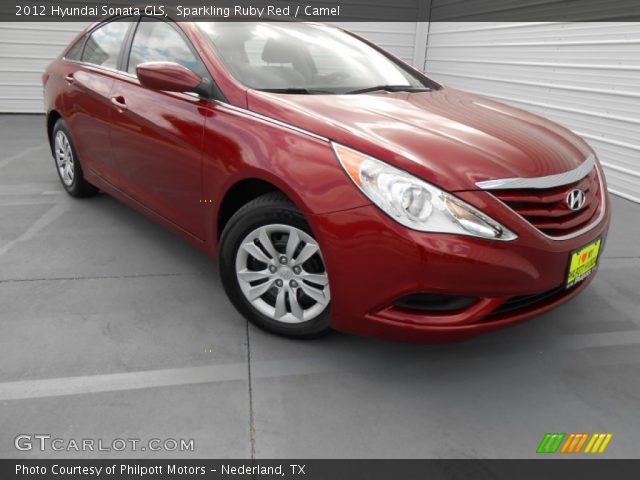 2012 Hyundai Sonata GLS in Sparkling Ruby Red