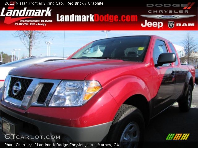 2012 Nissan Frontier S King Cab in Red Brick