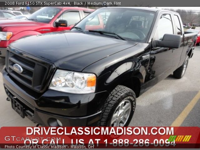 2008 Ford F150 STX SuperCab 4x4 in Black