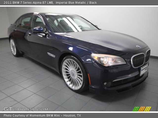 2011 BMW 7 Series Alpina B7 LWB in Imperial Blue Metallic