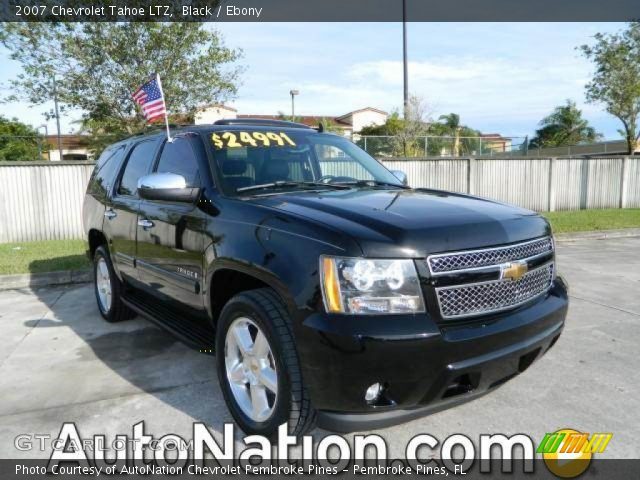 2007 Chevrolet Tahoe LTZ in Black