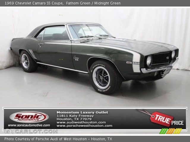 1969 Chevrolet Camaro SS Coupe in Fathom Green