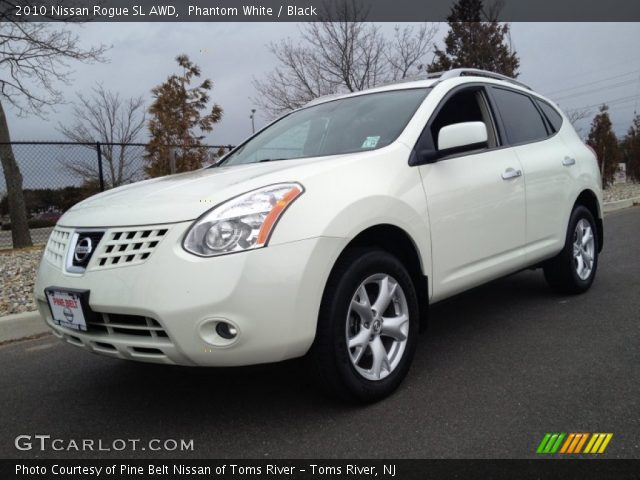 2010 Nissan Rogue SL AWD in Phantom White