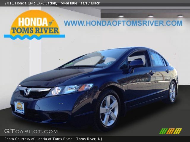 2011 Honda Civic LX-S Sedan in Royal Blue Pearl