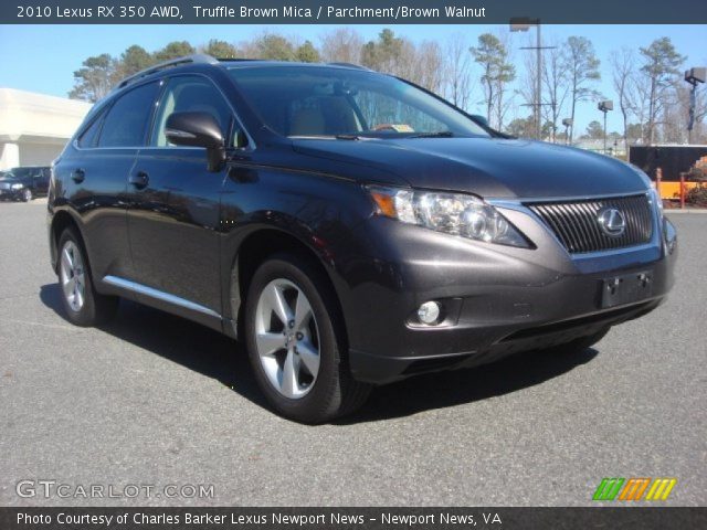 2010 Lexus RX 350 AWD in Truffle Brown Mica