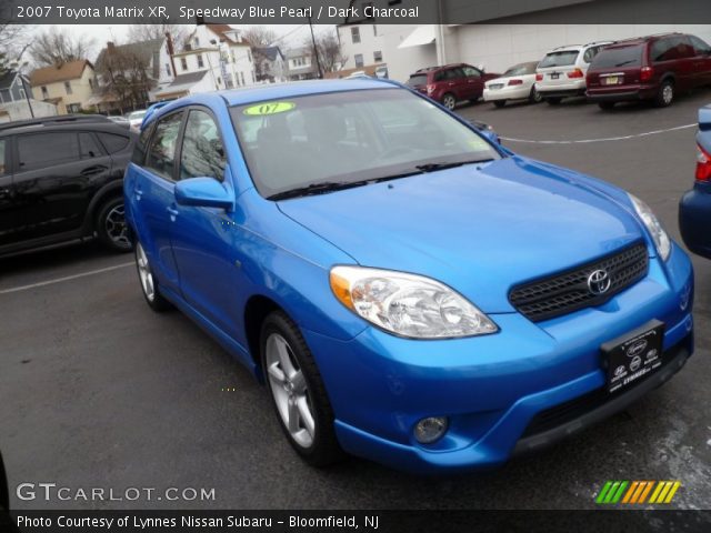 2007 Toyota Matrix XR in Speedway Blue Pearl
