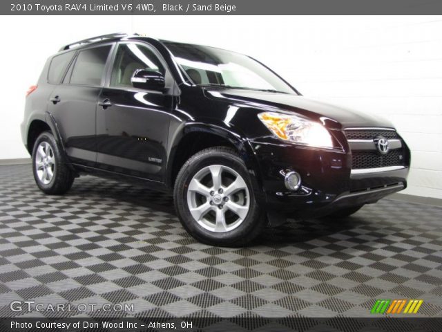 2010 Toyota RAV4 Limited V6 4WD in Black