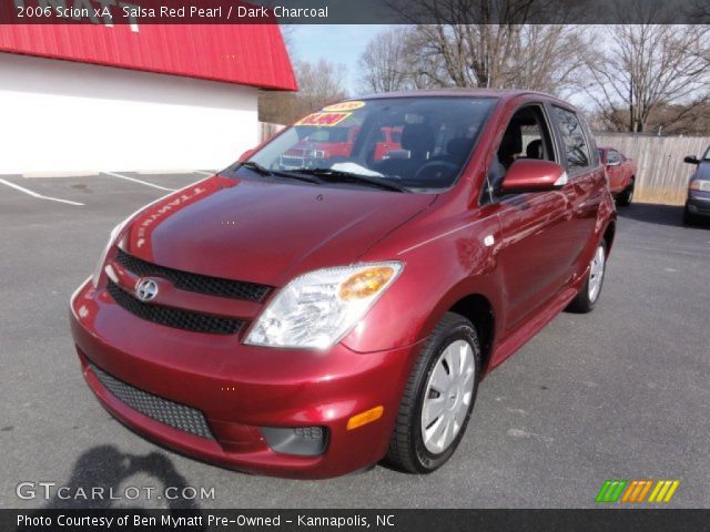 2006 Scion xA  in Salsa Red Pearl