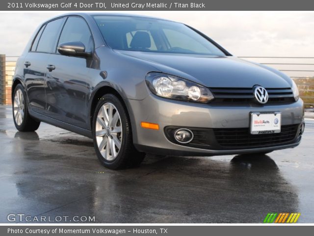 2011 Volkswagen Golf 4 Door TDI in United Gray Metallic