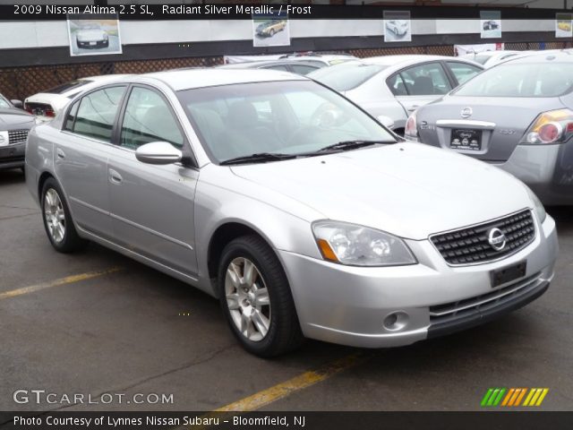 2009 Nissan Altima 2.5 SL in Radiant Silver Metallic