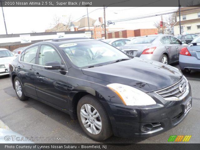2010 Nissan Altima 2.5 SL in Super Black